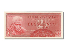 Billet, Indonésie, 2 1/2 Rupiah, 1956, NEUF
