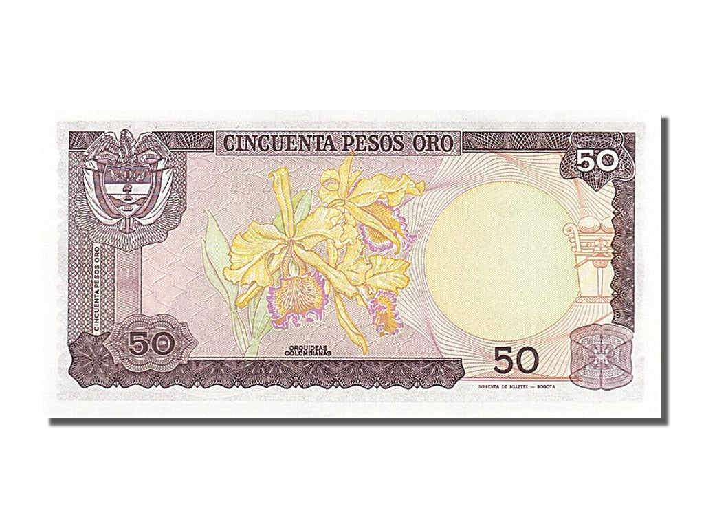 Banknote, Colombia, 50 Pesos Oro, 1984, 1984-10-12, UNC(65-70)
