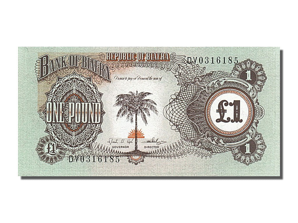 Billet, Biafra, 1 Pound, NEUF