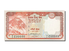Banknot, Nepal, 20 Rupees, 2008, AU(55-58)