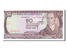 Banknote, Colombia, 50 Pesos Oro, 1984, 1984-10-12, UNC(65-70)