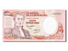 Banknote, Colombia, 100 Pesos Oro, 1991, 1991-08-07, UNC(65-70)