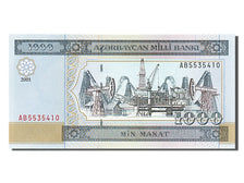 Banknote, Azerbaijan, 1000 Manat, 2001, UNC(65-70)