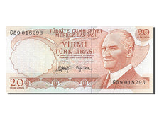 Banknote, Turkey, 20 Lira, 1974, UNC(65-70)