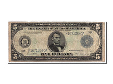 USA, Five Dollars, Lincoln, VF(20-25)
