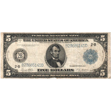 Vereinigte Staaten, 5 Dollars, 1914, Lincoln, S