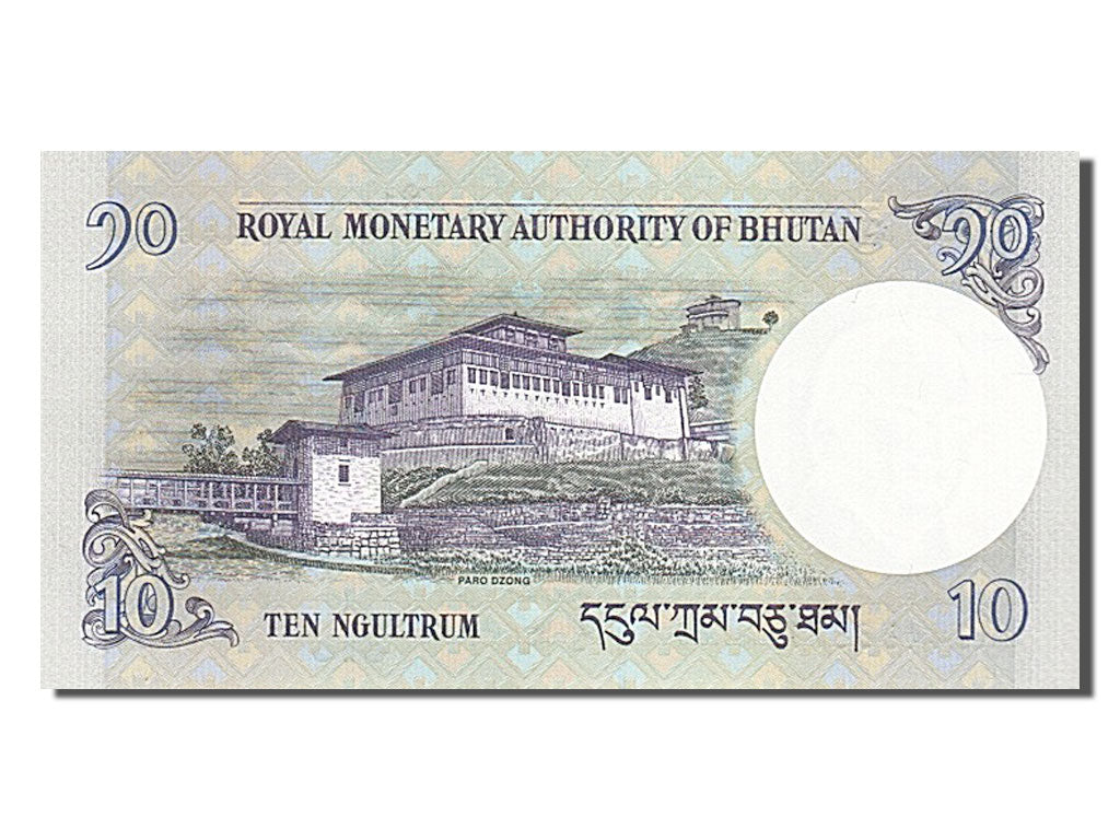 Billet, Bhoutan, 10 Ngultrum, 2006, NEUF