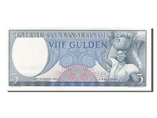 Banknote, Suriname, 5 Gulden, 1963, 1963-09-01, UNC(65-70)