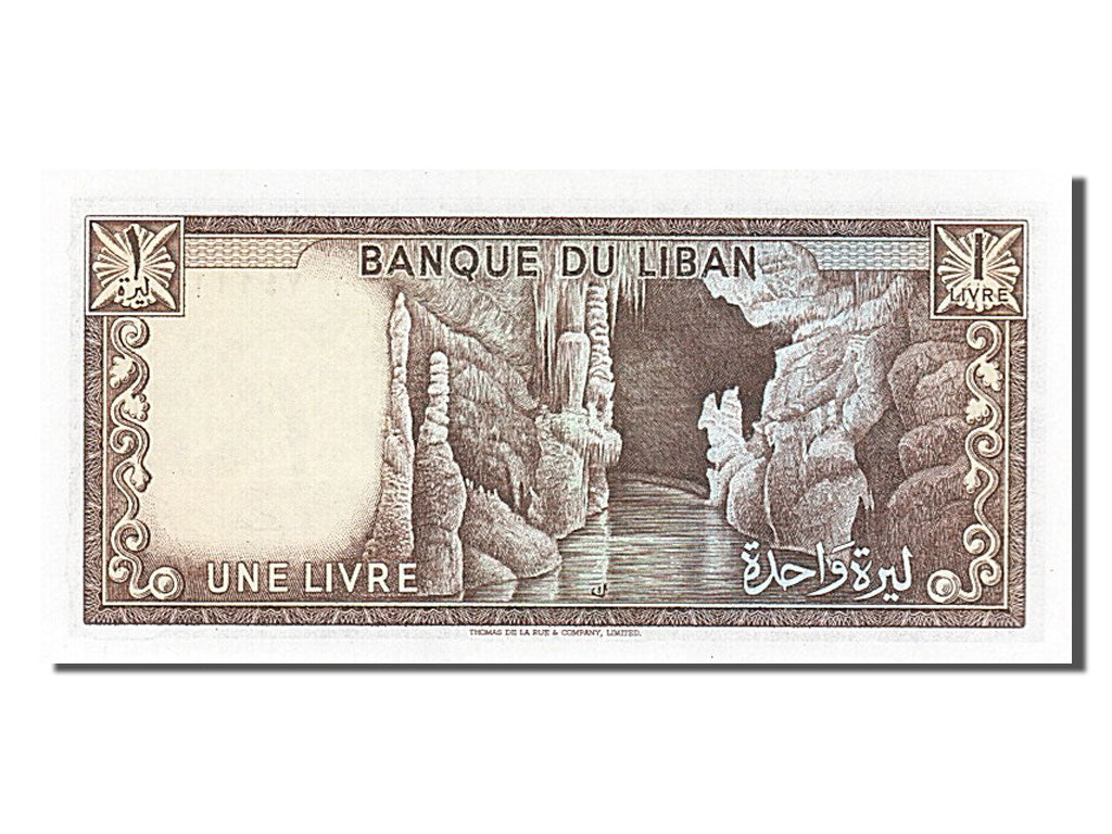 Banconote, Libano, 1 Livre, 1978, FDS