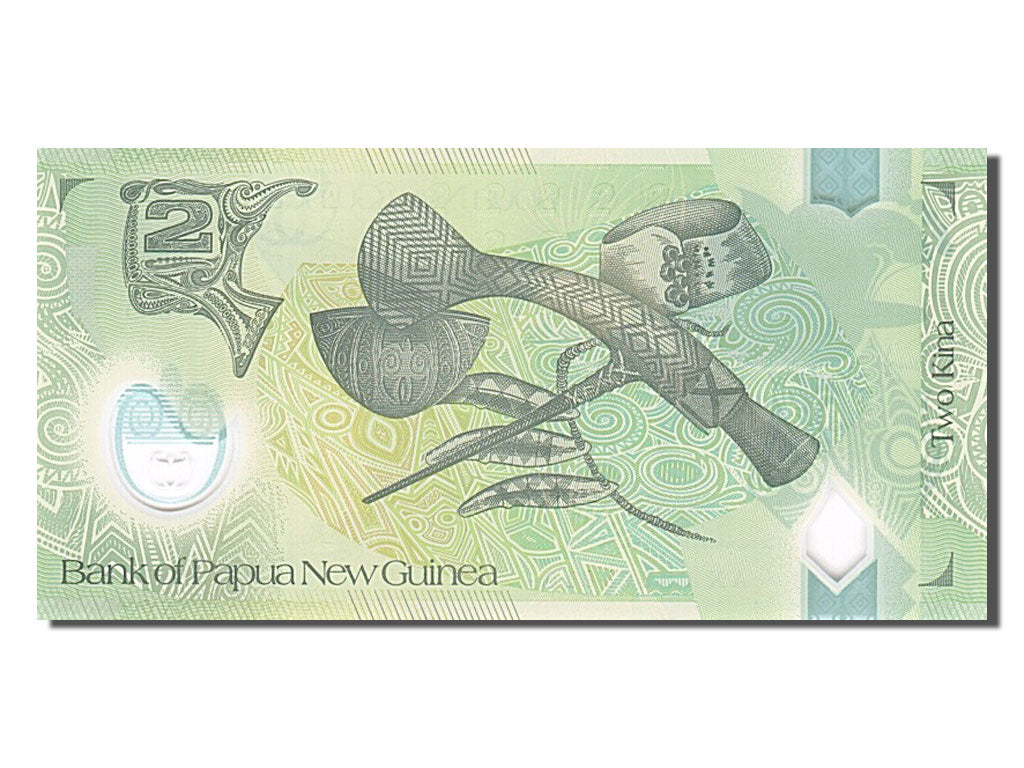 Billet, Papua New Guinea, 2 Kina, 2007, NEUF
