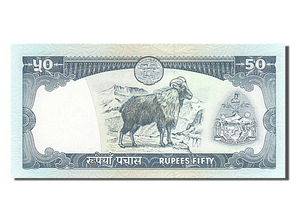 Billete, 50 Rupees, 2002, Nepal, UNC