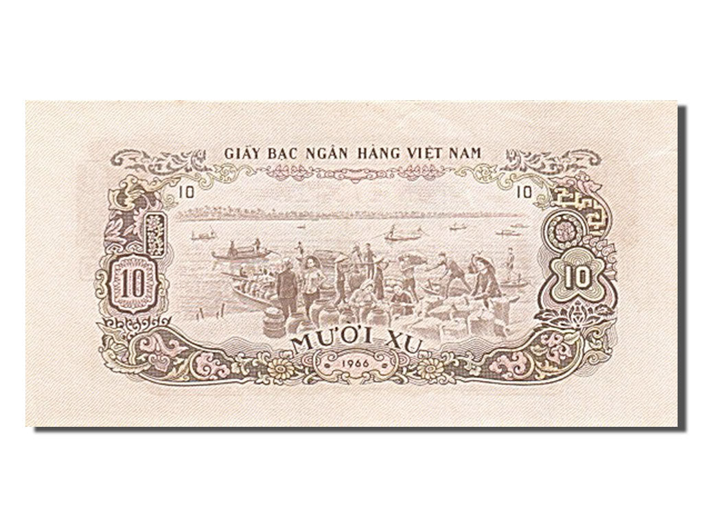 Banknote, South Viet Nam, 10 Xu, 1966, UNC(65-70)