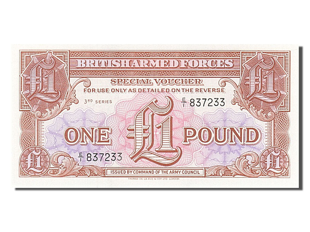 Banknote, Great Britain, 1 Pound, 1956, UNC(65-70)