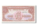 Banknote, Great Britain, 1 Pound, 1956, UNC(65-70)