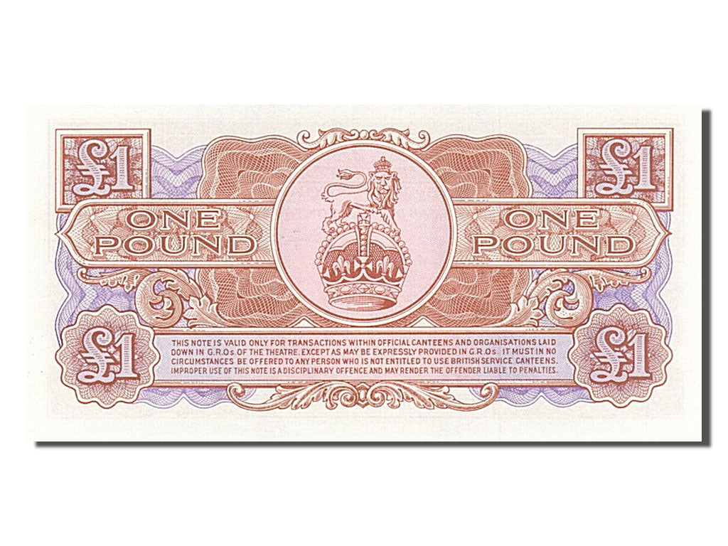 Banknote, Great Britain, 1 Pound, 1956, UNC(65-70)