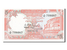 Geldschein, Sri Lanka, 5 Rupees, 1982, 1982-01-01, UNZ