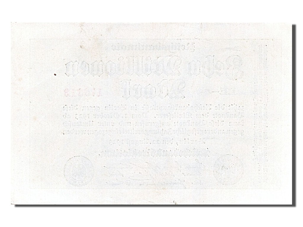 Banknote, Germany, 10 Millionen Mark, 1923, 1923-08-22, AU(55-58)