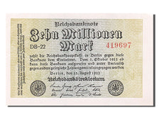 Banknote, Germany, 10 Millionen Mark, 1923, 1923-08-22, UNC(63)
