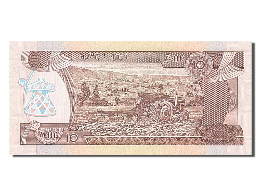 Billet, Éthiopie, 10 Birr, 1998, NEUF