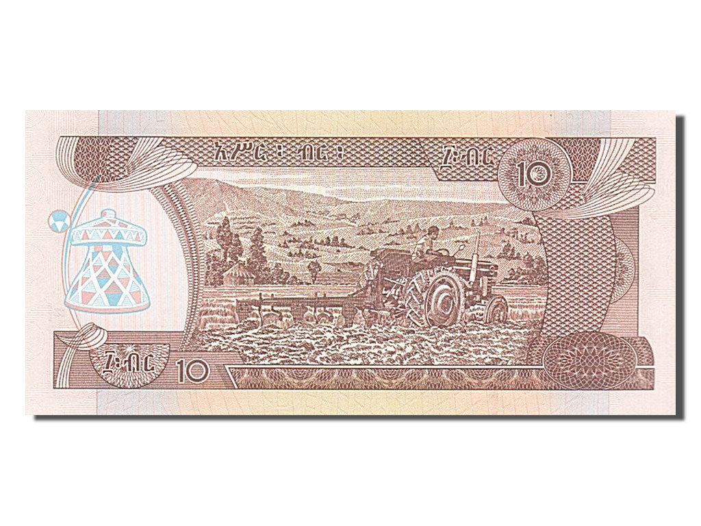Biljet, Ethiopië, 10 Birr, 1998, NIEUW