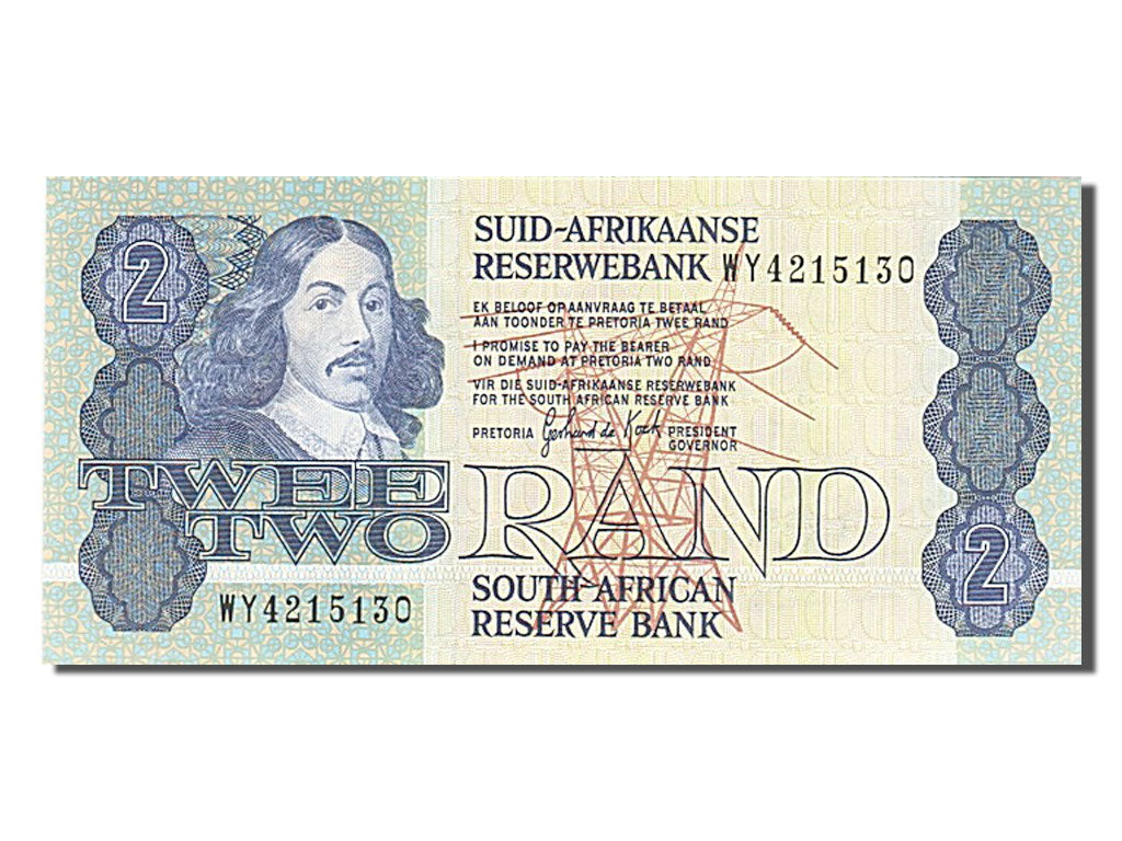 Banknote, South Africa, 2 Rand, 1981, UNC(65-70)