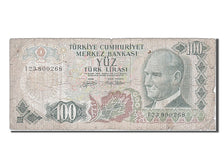 Banknote, Turkey, 100 Lira, 1970, F(12-15)