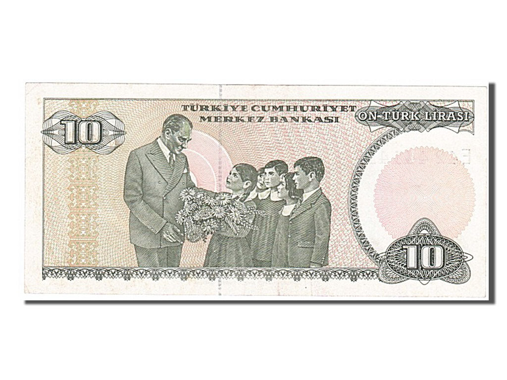 Billet, Turquie, 10 Lira, 1979, SUP