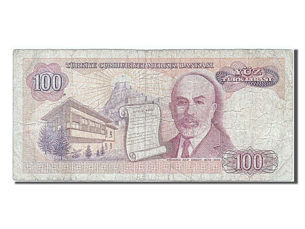 Billete, 100 Lira, 1970, Turquía, 1970-01-14, RC+