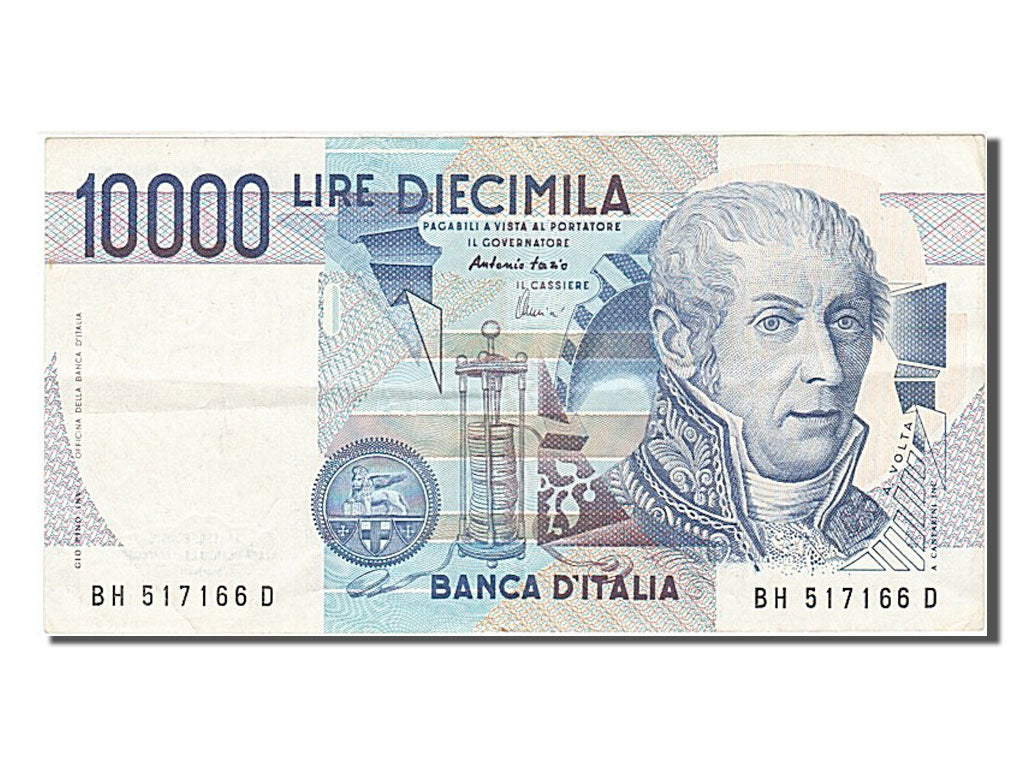 Banconote, Italia, 10,000 Lire, 1984, 1984-09-03, BB+