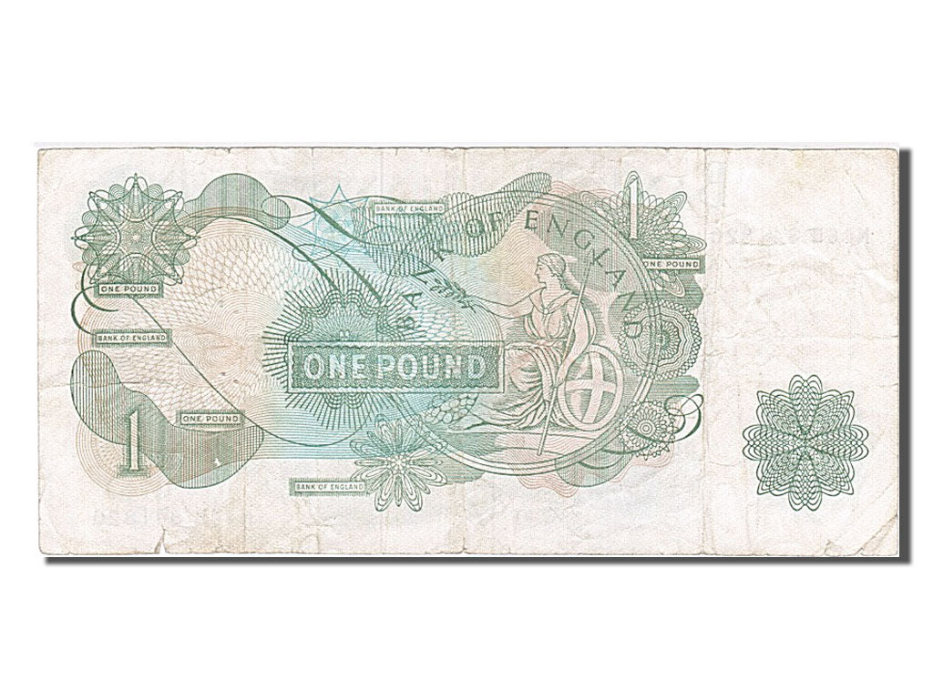 Geldschein, Großbritannien, 1 Pound, 1966, S+