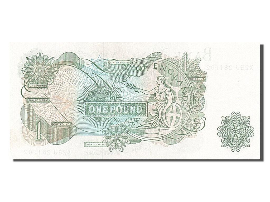 Billet, Grande-Bretagne, 1 Pound, 1970, SUP