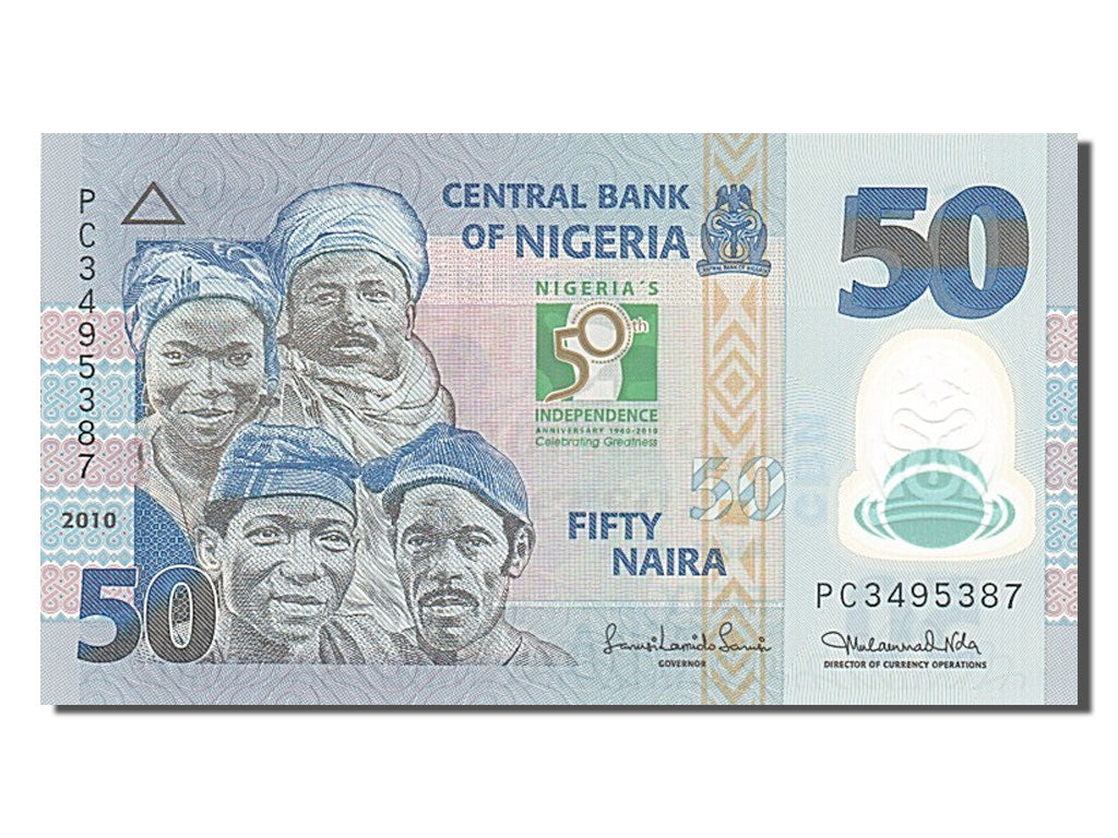 Banknote, Nigeria, 50 Naira, 2010, UNC(65-70)