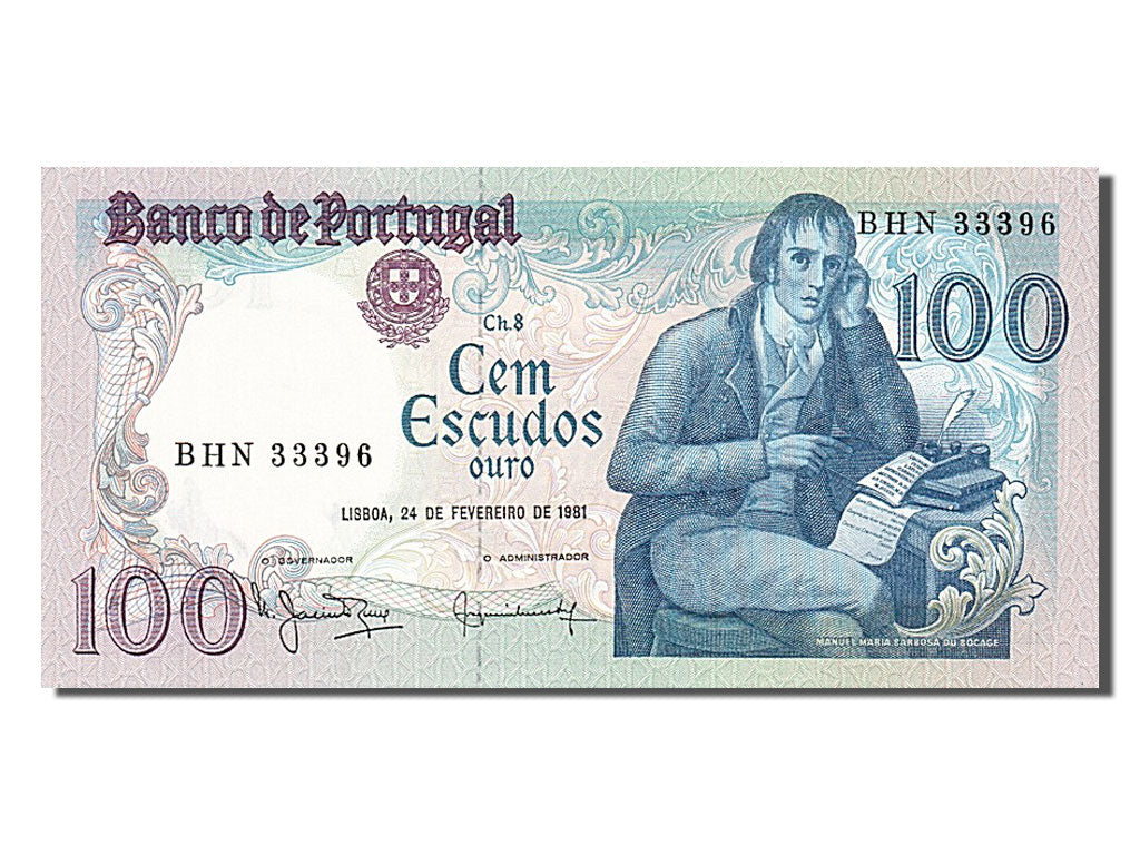 Billete, 100 Escudos, 1981, Portugal, 1981-02-24, UNC