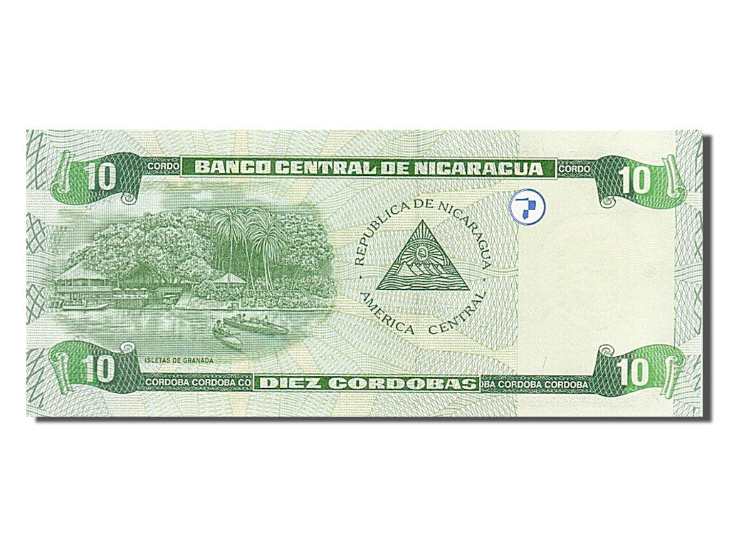 Banknote, Nicaragua, 10 Cordobas, 2002, UNC(65-70)