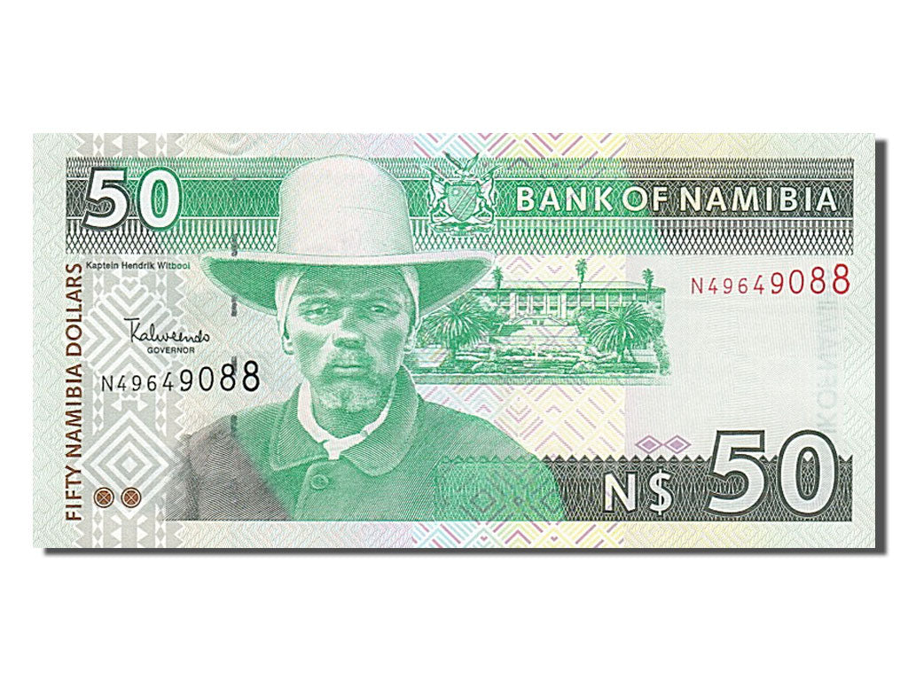 Banknot, Namibia, 50 Namibia dollars, 2003, UNC(65-70)
