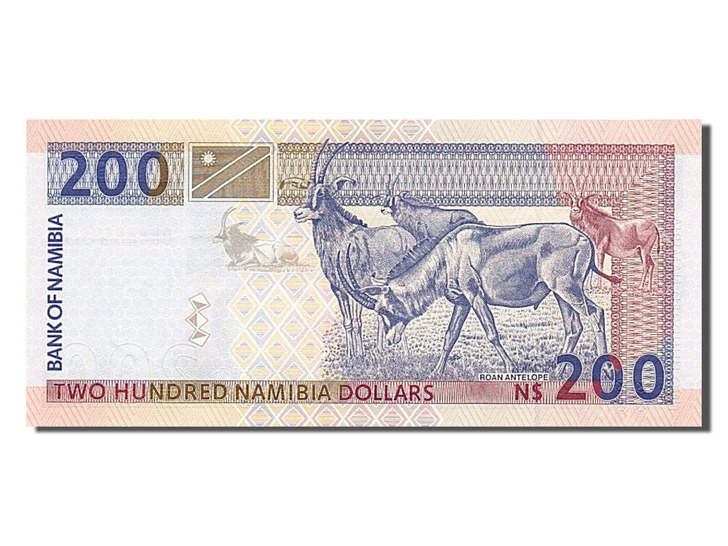 Banconote, Namibia, 200 Namibia Dollars, 1996, FDS