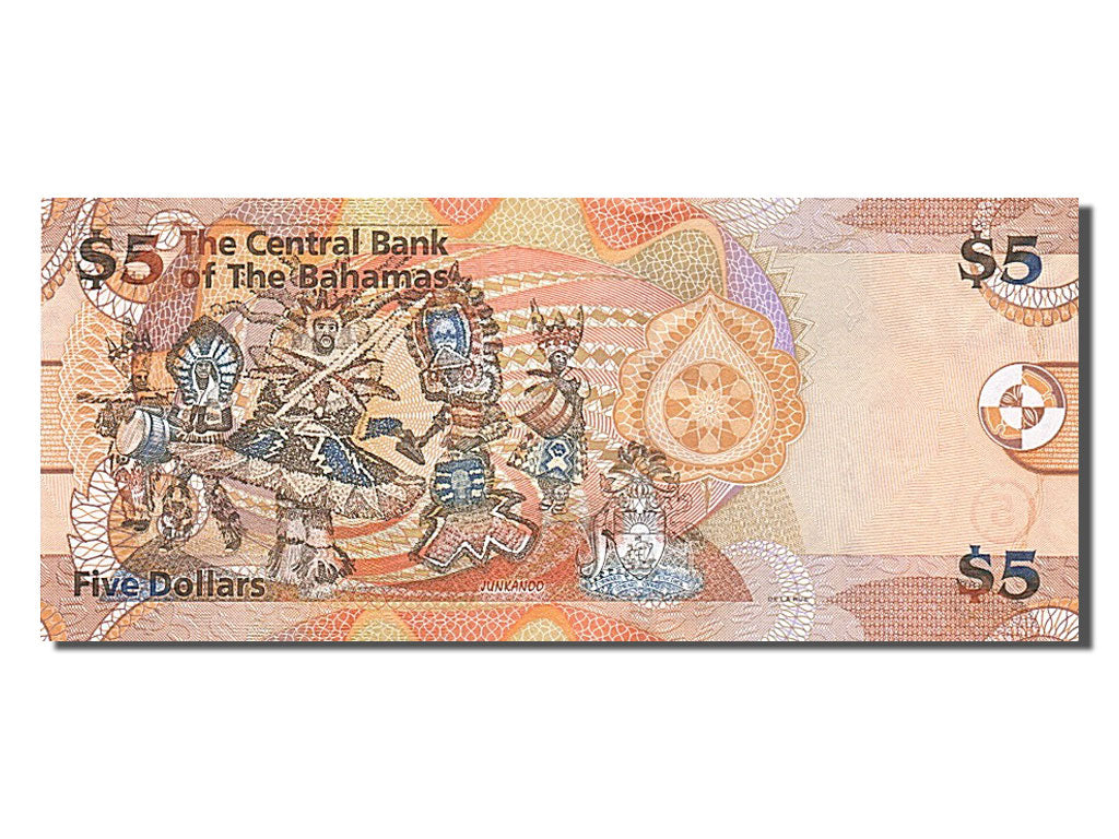 Billete, 5 Dollars, 2007, Bahamas, UNC