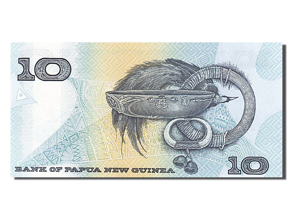 Billet, Papua New Guinea, 10 Kina, 1988, NEUF