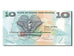 Geldschein, Papua New Guinea, 10 Kina, 1988, UNZ