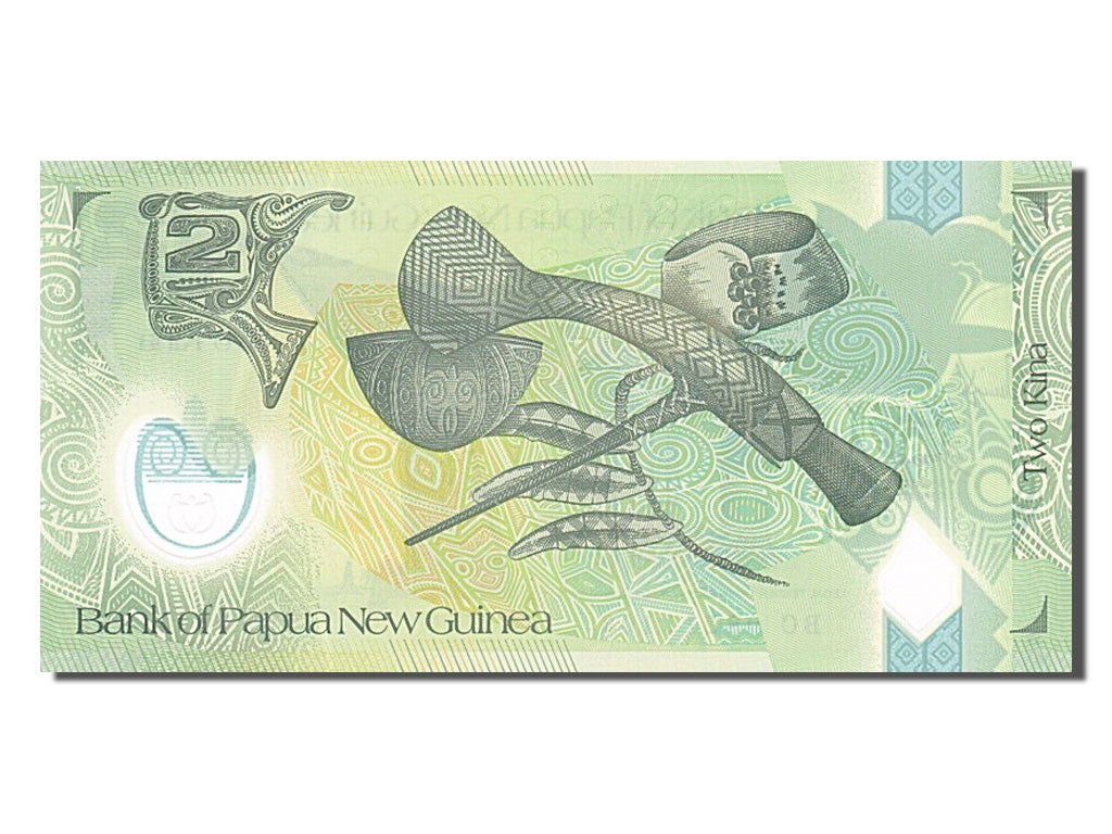 Billet, Papua New Guinea, 2 Kina, 2007, NEUF