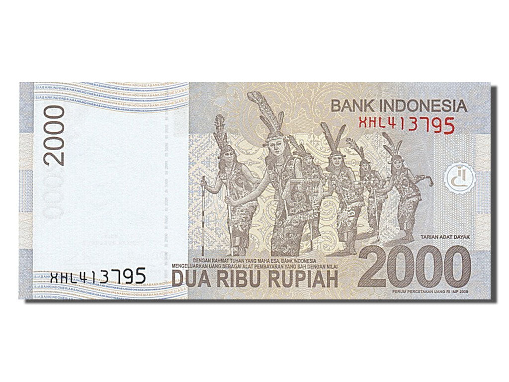 Banknote, Indonesia, 2000 Rupiah, 2013, UNC(65-70)