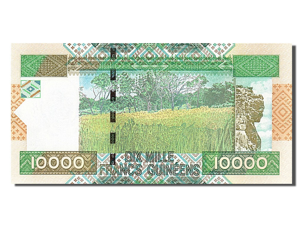 Banknote, Guinea, 10,000 Francs, 2010, 2010-03-01, UNC(65-70)