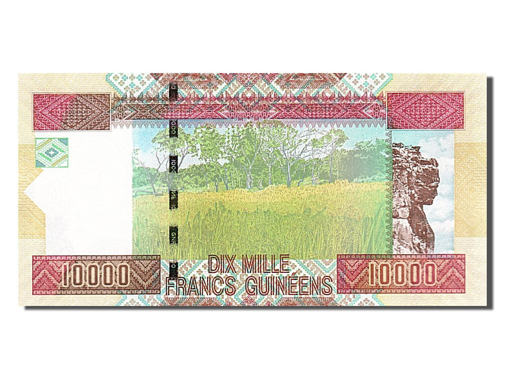 Banconote, Guinea, 10,000 Francs, 2012, FDS
