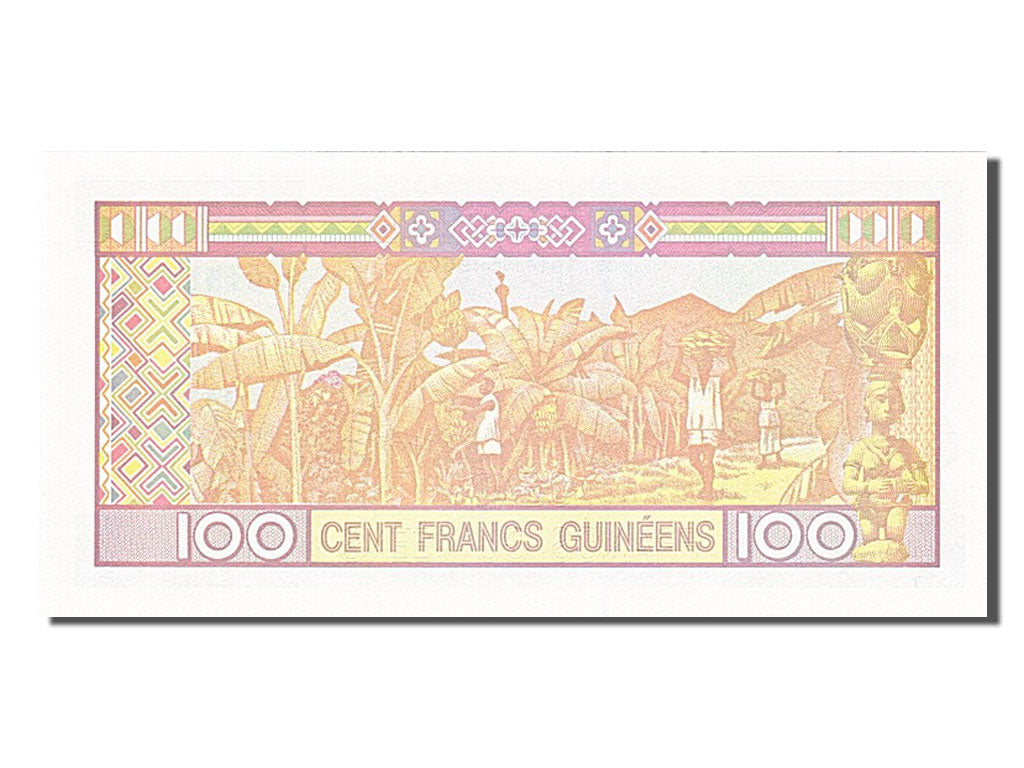 Banknote, Guinea, 100 Francs, 2012, UNC(65-70)
