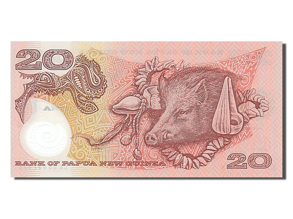 Billet, Papua New Guinea, 20 Kina, 2004, NEUF