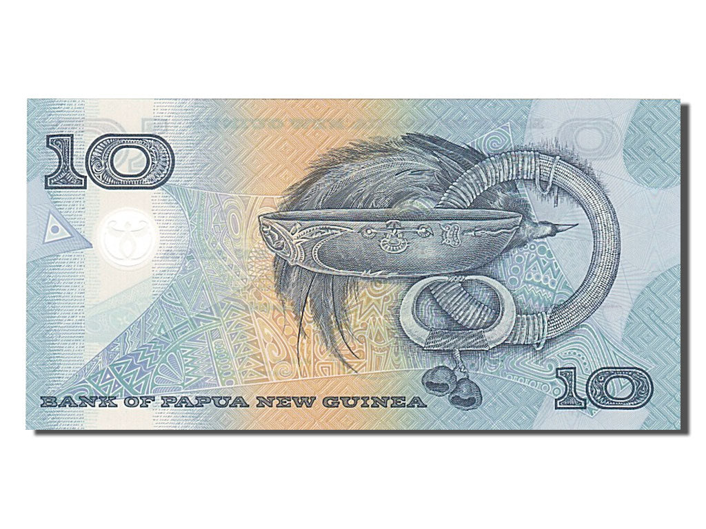 Billet, Papua New Guinea, 10 Kina, 2002, NEUF