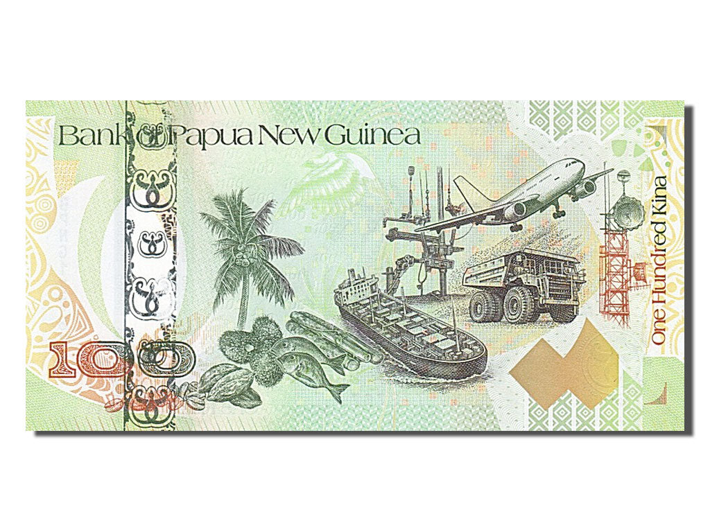 Billet, Papua New Guinea, 100 Kina, 2008, NEUF