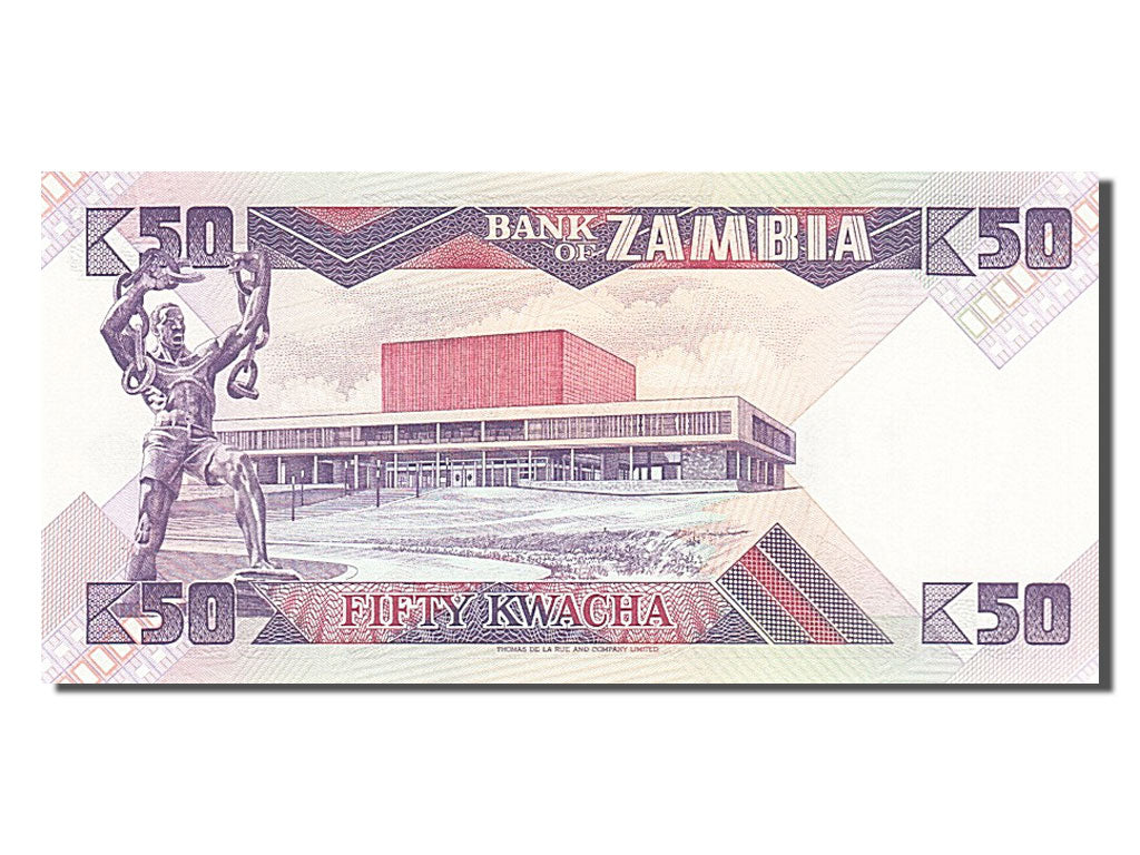 Banknote, Zambia, 50 Kwacha, 1986, UNC(65-70)