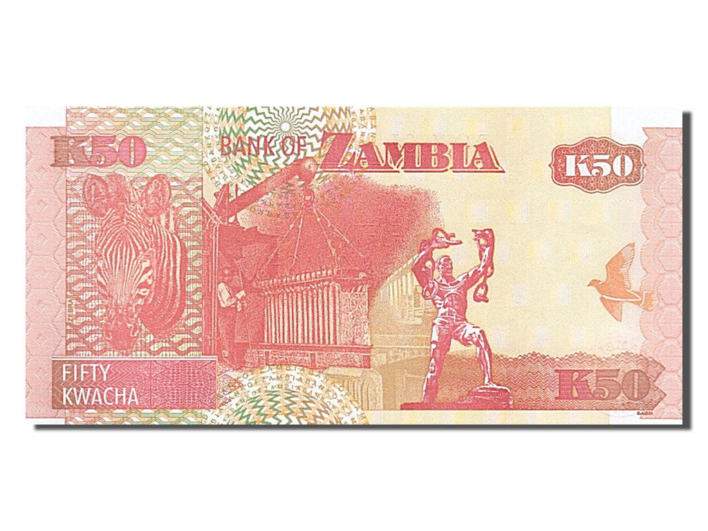 Banknote, Zambia, 50 Kwacha, 2007, UNC(65-70)