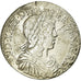 Francia, Louis XIV, 1/2 Ecu, 1/2 Écu à la mèche longue, 1652, Limoges, Plata